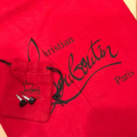 Christian Louboutin Rolando, 120MM black leather - Picture 7 of 8